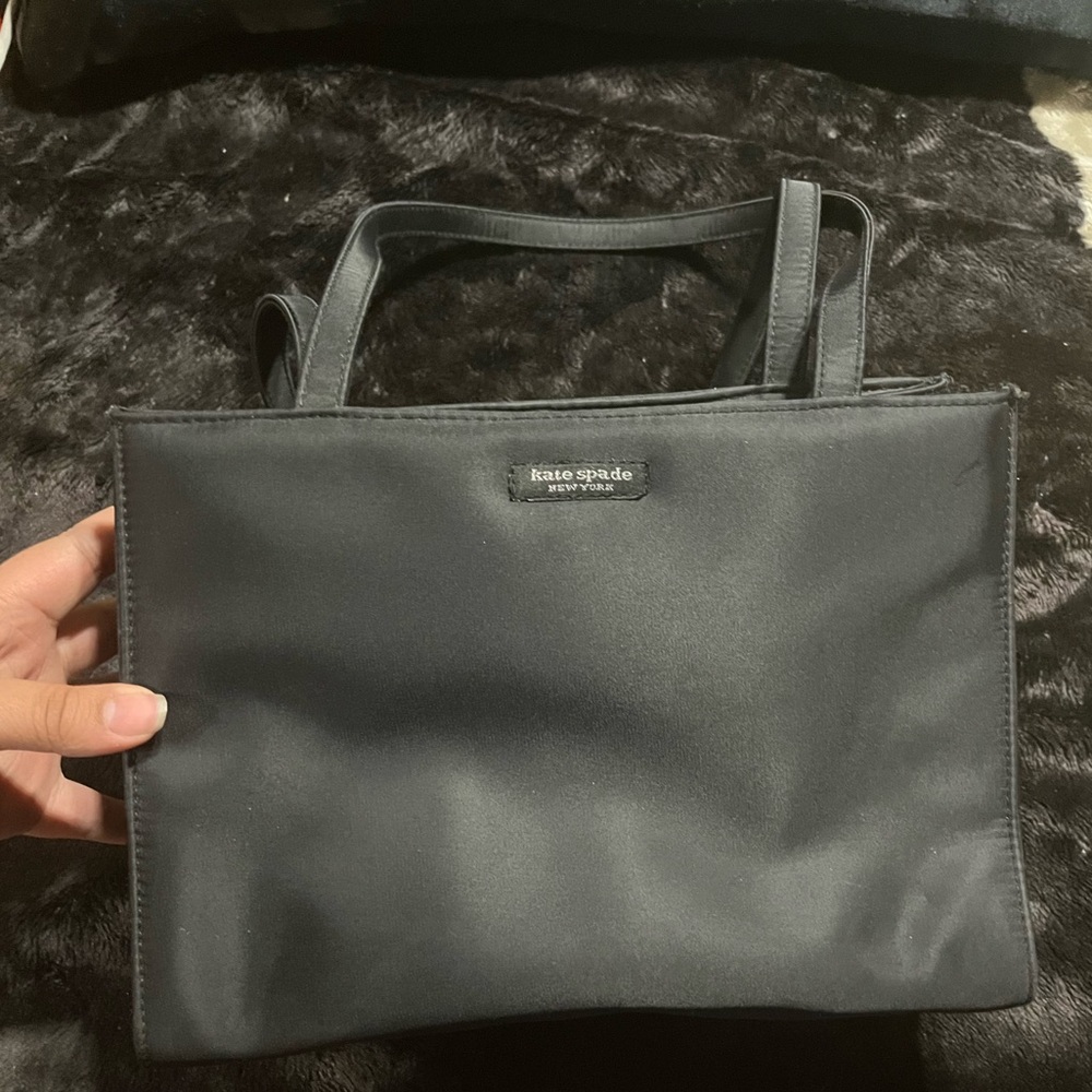 Kate spade nylon tote in black .super cute even seen on a “Friends” episode.